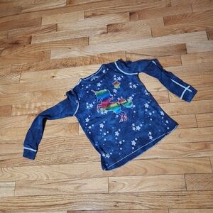 Girls rainbow unicorn shirt
